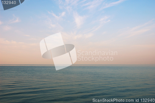 Image of Summer morning seascape