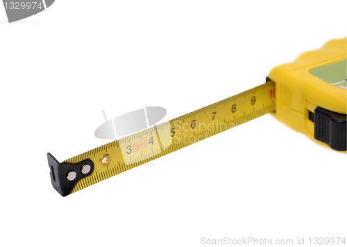 Image of Tape measure isolated on white background