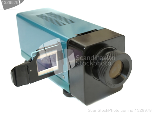 Image of Old projector for slides