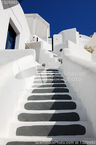 Image of Brightly painted stairs