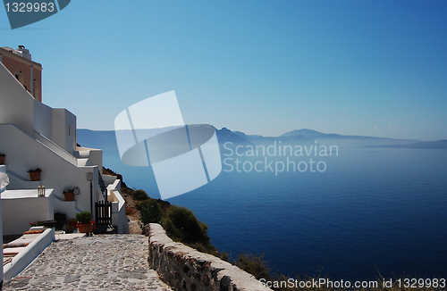 Image of Idyllic landscape of Oia