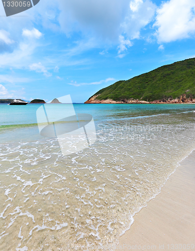 Image of Sai Wan beach in Hong Kong