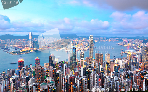 Image of Hong Kong city