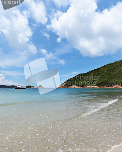 Image of Sai Wan beach in Hong Kong