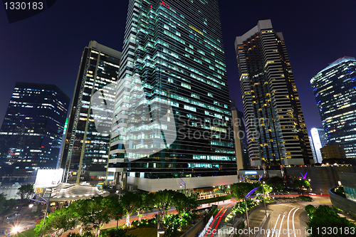 Image of office building in hong kong