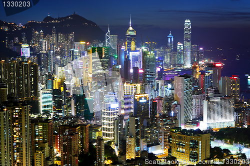 Image of Hong Kong downtown