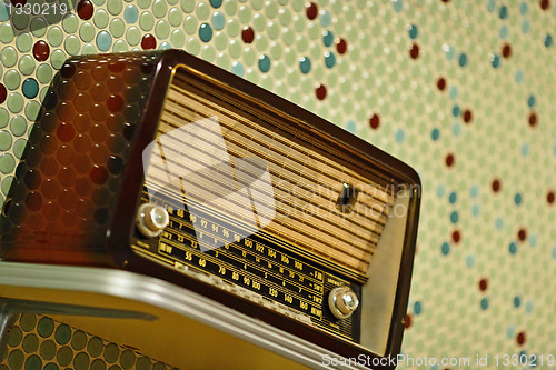 Image of retro radio