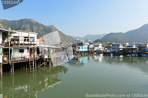 Image of Tai O fishing village in Hong Kong