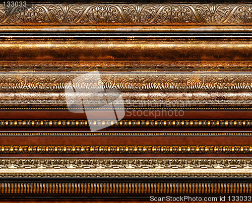 Image of Antique rustic decorative frame patterns