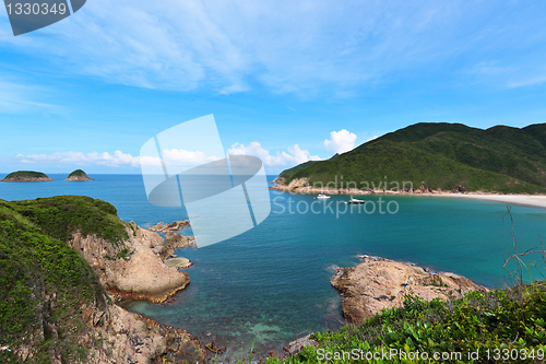 Image of Sai Wan bay in Hong Kong