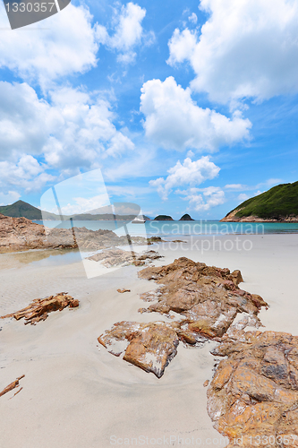 Image of Sai Wan beach in Hong Kong