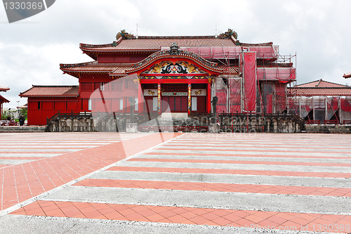 Image of Shuri Castle in Okinawa Japan