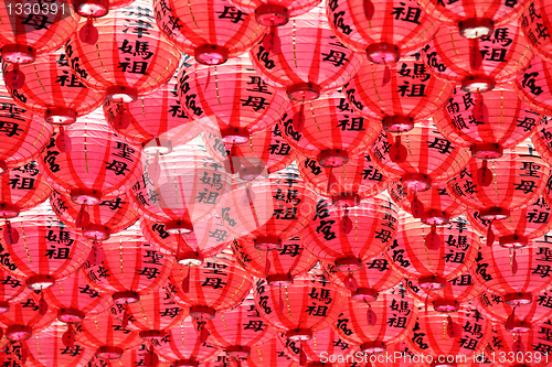 Image of Chinese red lantern