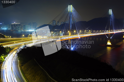 Image of Ting Kau Bridge in Hong Kong