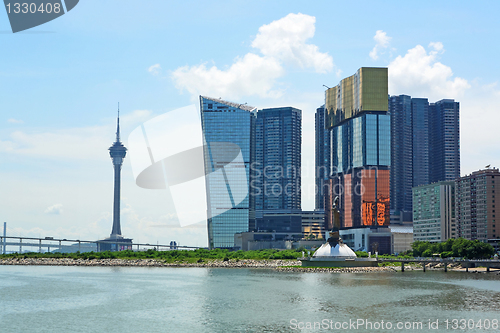 Image of Macau downtown