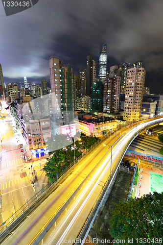Image of freeway and downtown