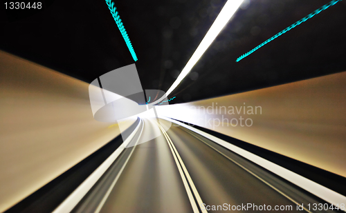 Image of highway tunnel