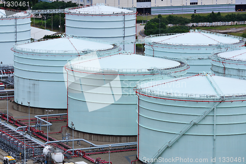 Image of oil storage tank