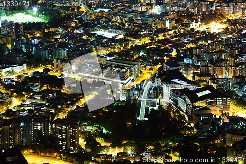 Image of downtown in hong kong