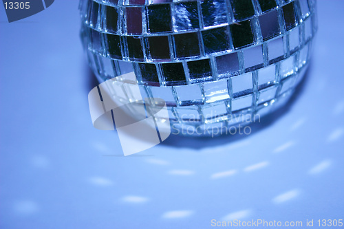 Image of half disco ball