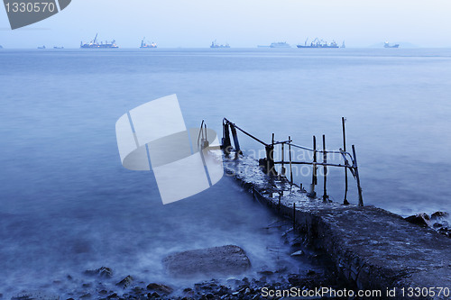 Image of Jetty on sea