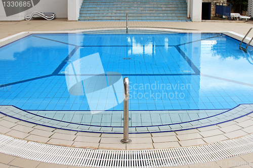 Image of Blue swimming pool