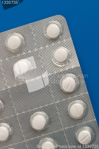 Image of Pack of white pills