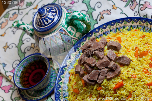 Image of Uzbek pilaf