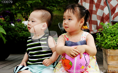 Image of Asian children