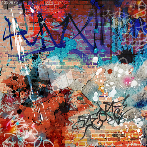 Image of Graffiti Background