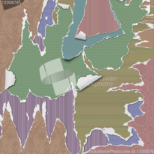 Image of Torn Paper Background