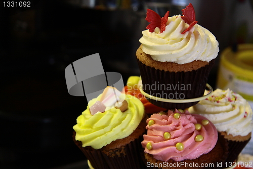 Image of delicious cupcakes