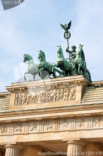 Image of Brandenburg Gate and Quadriga