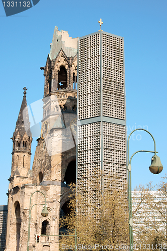 Image of Kaiser Wilhelm Memorial Church in Berlin