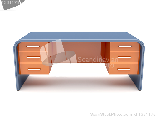 Image of Minimalistic designed desk