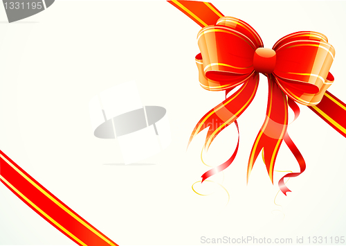 Image of gift bow and ribbon