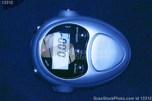 Image of pedometer top