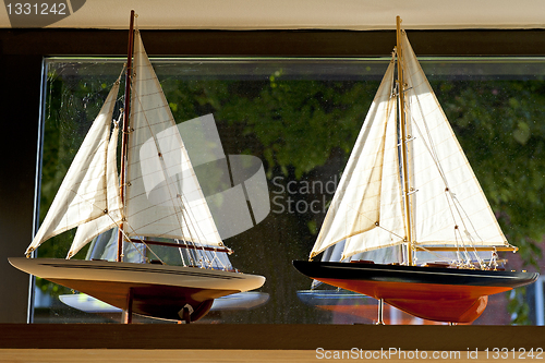 Image of Sailboats