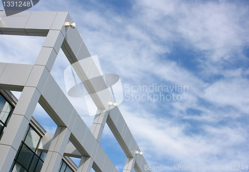 Image of Modern construction building