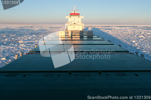 Image of Ship in ice