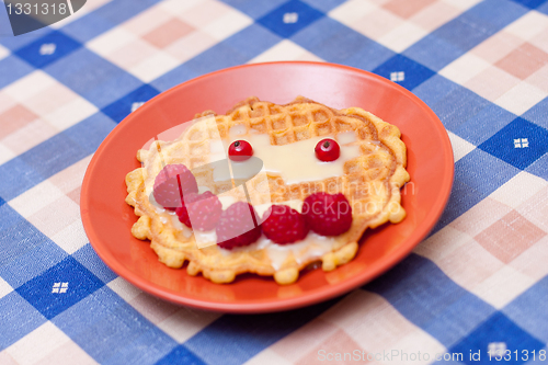 Image of Handmade smiling cookie 