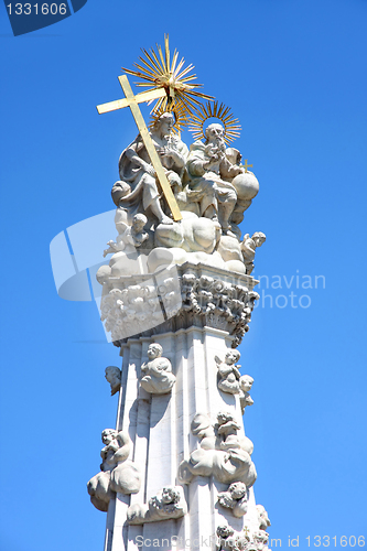 Image of Holy trinity column in Budapest, Hungary
