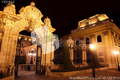 Image of Buda Castle in Budapest, Hungary