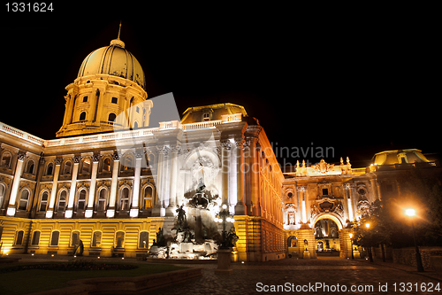 Image of Buda Castle in Budapest, Hungary