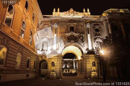 Image of Buda Castle in Budapest, Hungary