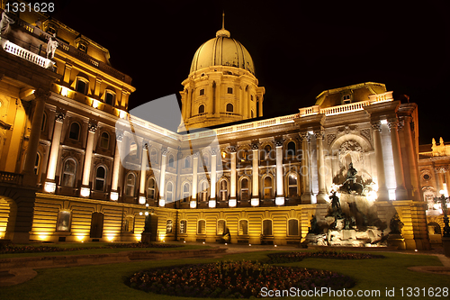 Image of Buda Castle in Budapest, Hungary