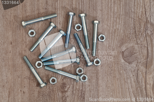 Image of screws and bolts