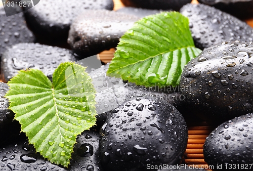 Image of zen or spa stones