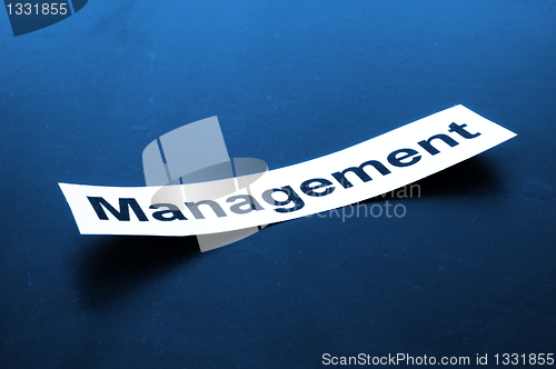 Image of management concept