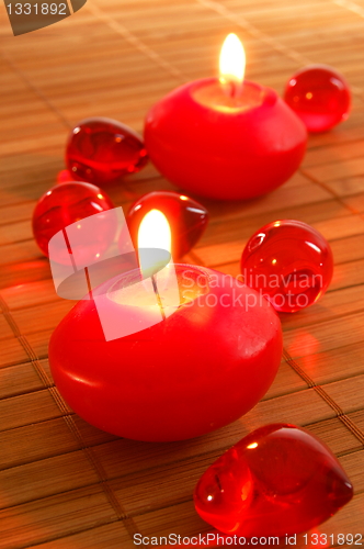 Image of red candle